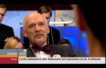 JKM vs Piotr Ikonowicz - debata o umowach śmieciowych (To był dzień, 27.01.2014)