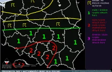 Prognoza konwekcyjna na dzień 23.09.2018 i na noc 23/24.09.2018