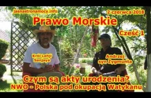 PRAWO MORSKIE - Czym są akty urodzenia? NWO - Polska pod okupacją...