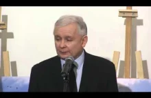 Jarosław Kaczyński - Konferencja prasowa w Warszawie
