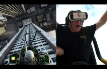 Dare Devil Dive Virtual Reality Roller Coaster