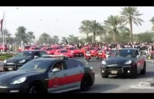Samochody policji w Katarze