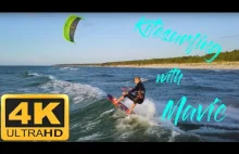 Sunset kitesurfing sesion DJI Mavic Pro