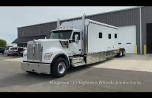 Amerykański Big Truck z gigantyczną sypialnią