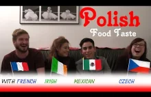 Erazmusi próbują polskiego jedzenia