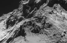 Philae "popròbował" komety i znalazł materię organiczną lòd i wodę