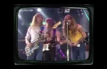 Iron Maiden grający z playbacku