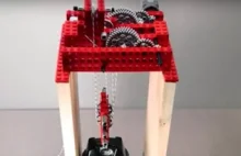 Silniczek LEGO unosi niewiarygodny ciężar