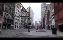 Streetscenes of Downtown Detroit in 1080p