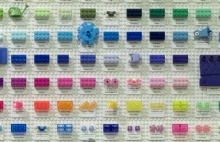 Fan(atyk) stworzył zestawienie wszystkich istniejących kolorów klocków Lego
