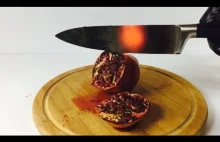 EXPERIMENT Glowing KNIFE VS Fruits and vegetables