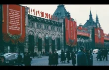 ZSRR u schyłku ery Stalina. Klimatyczny, kolorowy materiał z 1953 r.; HQ 1080p