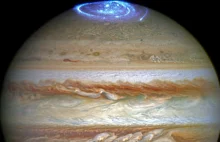 Kosmiczny Teleskop Hubble'a wykonał nowe zdjęcia zórz polarnych Jowisza