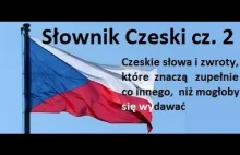 Czeskie słowa, które znaczą zupełnie coś innego, niż mogłoby się wydawać