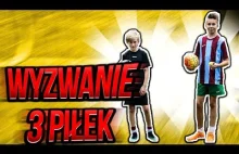 PIŁKARSKI CHALLENGE Z MATEUSZEM 3 RÓŻNYMI PIŁKAMI I PLANETA...