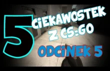 5 CIEKAWOSTEK Z CS:GO #5- sekretny kamień, ciekawy spot, niewidoczna boo...