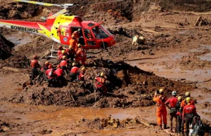 Cały czas trwa wydobywanie ciał z mułu w brazylijskiej kopalni
