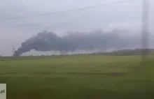 Pysząca: po raz kolejny płonie składowisko odpadów