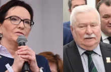 Cyrkowy duet oszustów. Lech Wałęsa i Ewa Kopacz. Jakże do siebie pasują....