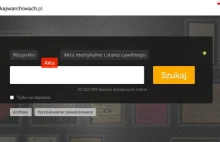 Do internetowej bazy genealogicznej dodano ponad 300 tys. nowych skanów metryk