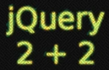 jQuery 2 + 2