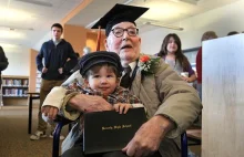 Upragniony dyplom ukończenia szkoły dostał w wieku 106 lat
