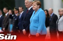Merkel trzęsie się ponownie ,po raz trzeci.