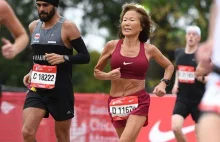 Jeannie Rice w wieku 70 lat ustanowiła nowy rekord świata w maratonie