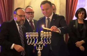 Duda: "Chanuka to nieodłączna część dziedzictwa Rzeczypospolitej