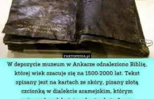 Odnaleziono Biblię sprzed 1500-2000 lat. Według niej ukrzyżowany został.. Judasz