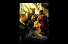 Niesamowita improwizacja w nowojorskim metrze