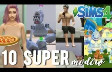 10 SUPER MODÓW do The Sims 4 | robot, pokemony, domowa pizza i inne!