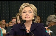 Hillary Clinton nie pojawiła się na scenie w sztabie i nie przemówiła!