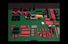 Ludzik z LEGO buduje swoje ferrari