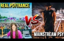 Różnica między pierwotną, a komercyjną muzyką Psytrance