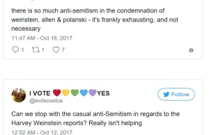Jak żydzi bronią rodaka zwyrodnialca na przykładzie afery Weinsteina.
