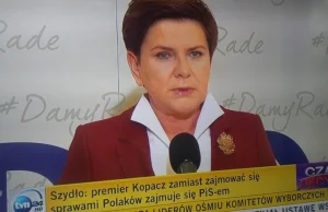 Beata Szydło alarmuje: Czy Platforma planuje wprowadzić podatek...