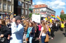 Marsz Równości przeszedł przez Gdańsk. Protest radnej przedłużył korki.