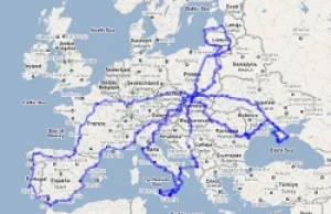 Niesamowita strona studentów, którzy objechali na rowerze Europę.Ponad 22 800 km