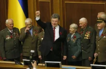 Poroszenko podpisał ustawę uznającą prawny status bojowników o wolność z UPA...