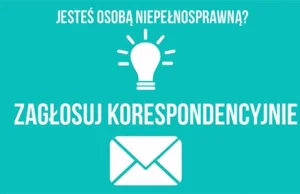 Akcja społeczna - Głosuj Korespondencyjnie