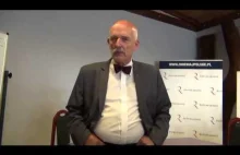 Janusz Korwin-Mikke w REAL