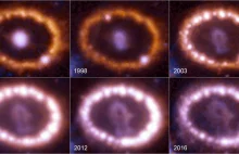 Nowe zdjęcia 30 lat po wybuchu supernowej - Wszechświet Online