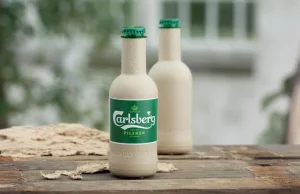 Carlsberg. Piwo w "papierowej" butelce