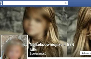 Strona o charakterze pedofilskim "nie narusza standardów" Facebooka