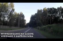 Łódzkie drogi 21 - Wyprzedzanie na gazetę