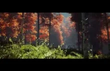 Las odwzorowany przy pomocy Unreal Engine 4