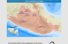 Trzęsienia ziemi w Meksyku [INFOGRAFIKA]
