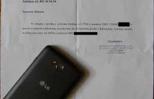 (Prawie) wygrana walka o telefon z serwisem LG w Mławie. Warto walczyć do końca!