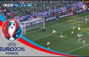 Polska - Irlandia Północna 1:0 MILIK VIDEO